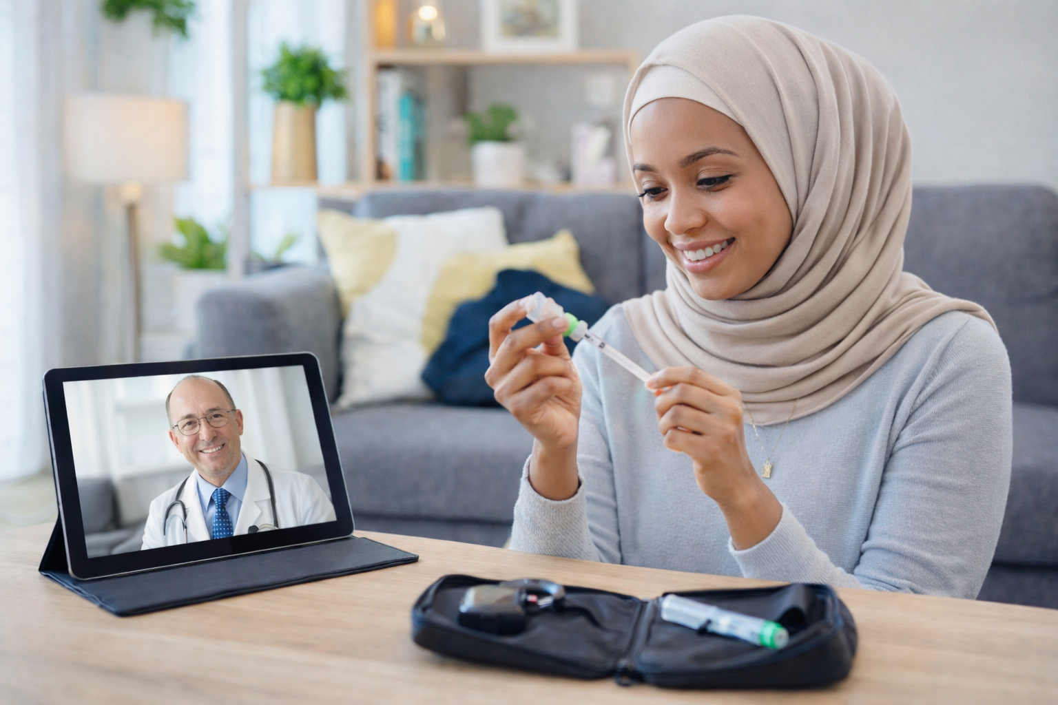 Nura BioHealth telehealth consultation